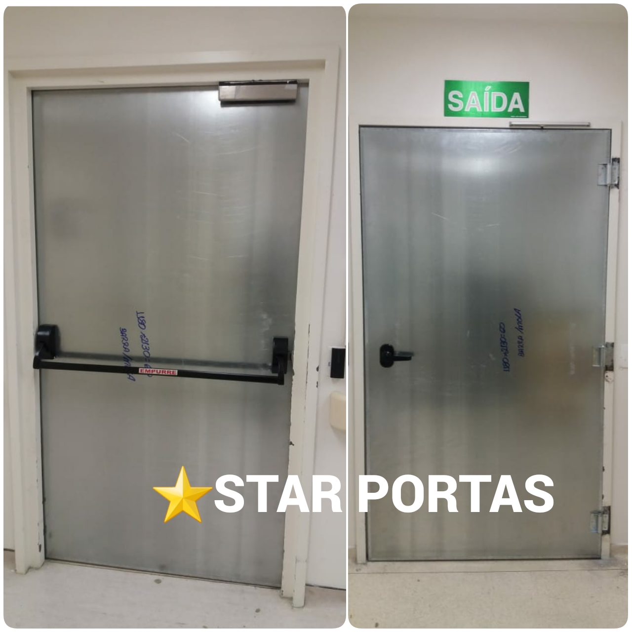 ABERTURA DE PORTA DE EMERGÊNCIA - Portas e aberturas de portas