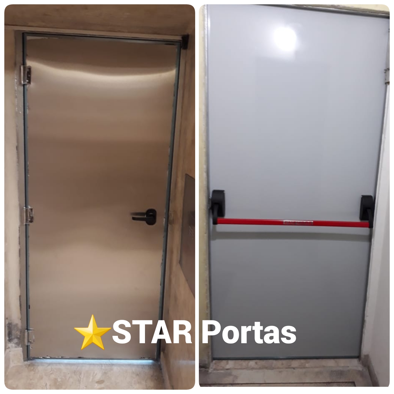 ABERTURA DE PORTA DE EMERGÊNCIA - Portas e aberturas de portas